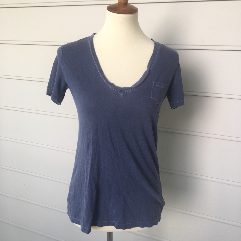 Gap Boyfriend Tee - Navy - Size S
